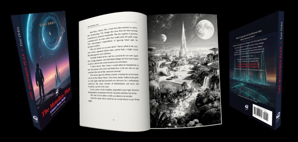 The Metoikos Plan by Toni Orbis – paperback edition